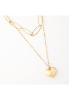 Imagen 2 del producto Collar Doble 19V69 Italia Dorado Mujer STNE206