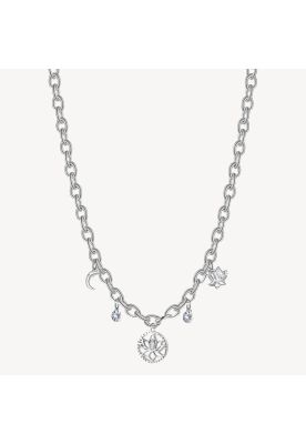 Collar Brosway BHKN071 Plateado Mujer