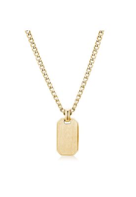 Collar Brosway Plateado Hombre BIK02