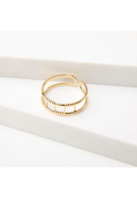 Imagen 1 del producto Anillo 19v69 Dorado Mujer STR473