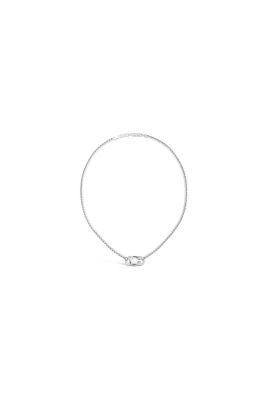 Collar Guess Plateado Mujer JUBN04506JWRHT-U