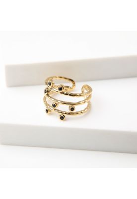 Anillo  19v69 Dorado Mujer STR168