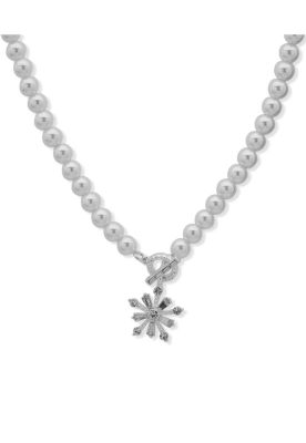 Collar Anne Klein Plateado 01N00565