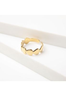 Anillo 19v69 Dorado Mujer STR468