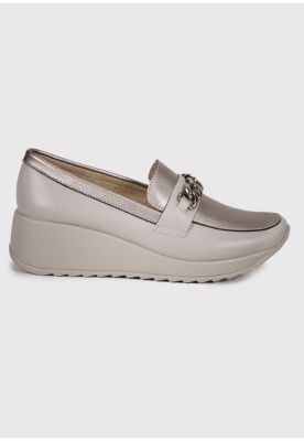 Imagen 2 del producto Mocasín Cuero Venisia Bronce