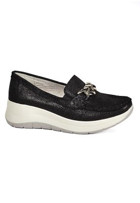 Mocasín Cuero Darice Negro