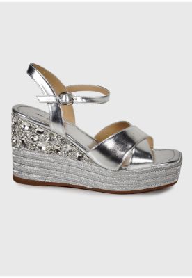 Imagen 2 del producto Sandalia Cuero Ibalú Plateado