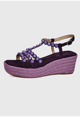 Imagen 2 del producto Sandalia Cuero Eunis Rojo