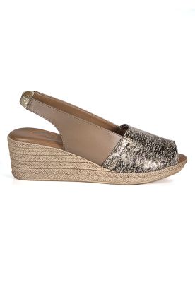 Imagen 2 del producto Sandalia Cuero Susanne Beige Bronce