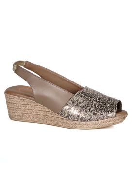 Imagen 2 del producto Sandalia Cuero Susanne Beige Bronce