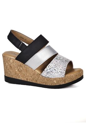 Sandalia Cuero Dava Negro