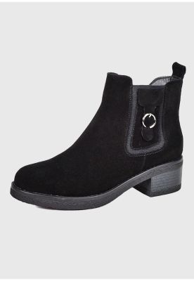 Imagen 2 del producto Botín Cuero Yenit Negro