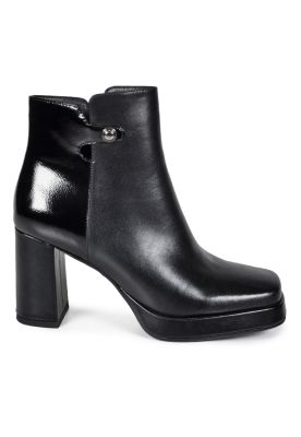 Botín Mujer Cuero Gozde Negro