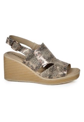 Sandalia Cuero Eines Beige