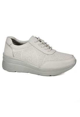 Zapatilla Cuero Garazi Blanco