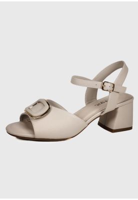 Sandalia Cuero Vaniria Beige