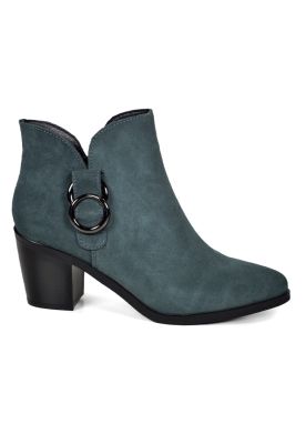 Imagen 1 del producto Botín Cuero Higinia Verde