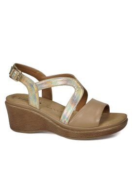 Sandalia Kimey Beige