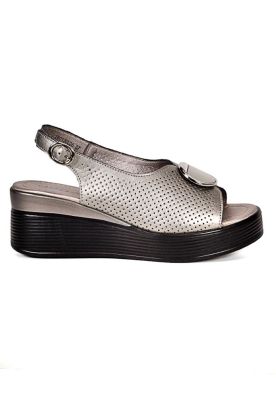 Imagen 2 del producto Sandalia Cuero Ayana Plateado