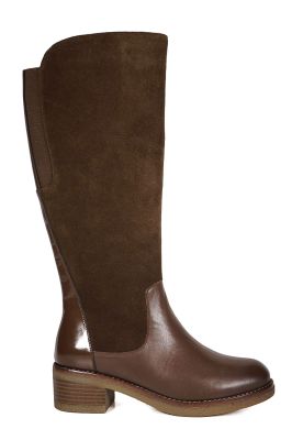 Imagen 1 del producto Bota Cuero Davinna Café