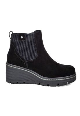 Botín Mujer Cuero Atteneri Negro