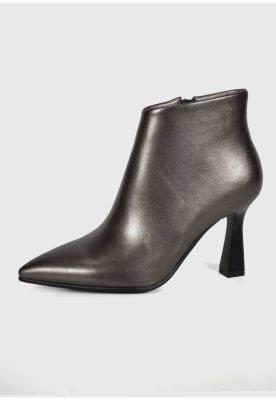 Botín Mujer Dandia Plateado