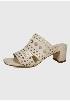 Sandalia Cuero Alegra Beige