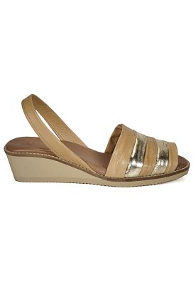Imagen 2 del producto Sandalia Cuero Charmiane Camel Dorado
