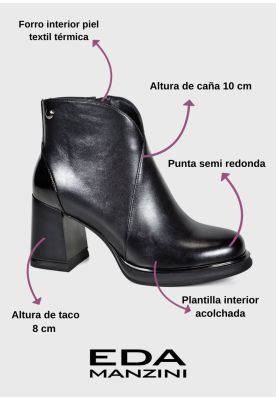 Imagen 2 del producto Botín Mujer Padiel Negro