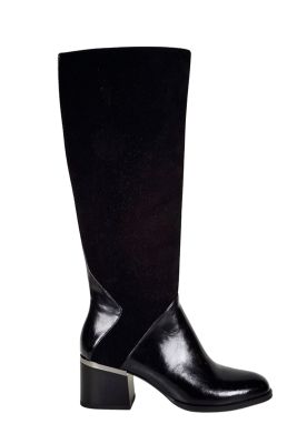 Bota Cuero Kalanit Negro