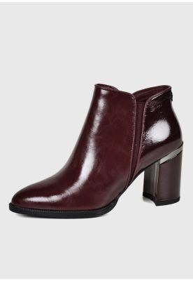 Imagen 2 del producto Botín Cuero Ailish Burdeo