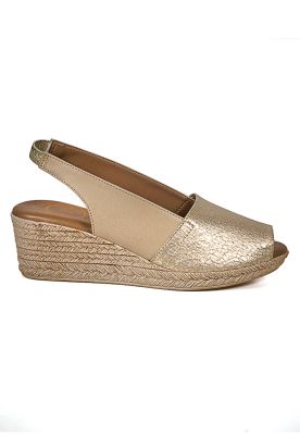 Imagen 2 del producto Sandalia Cuero Susanne Dorado