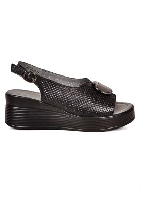 Imagen 2 del producto Sandalia Cuero Ayana Negro