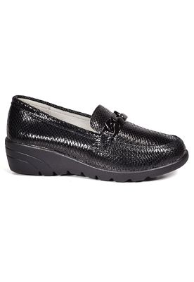 Mocasín Cuero Hadassa Negro