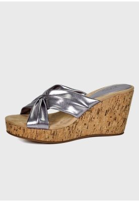 Sandalia Iballa Plateado