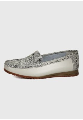 Imagen 1 del producto Mocasín Cuero Ethel Blanco