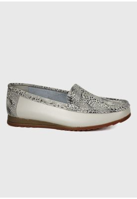 Imagen 2 del producto Mocasín Cuero Ethel Blanco