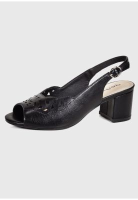 Imagen 2 del producto  Sandalia Cuero Ninette Negro