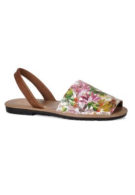Sandalia Cuero Jistice Multicolor