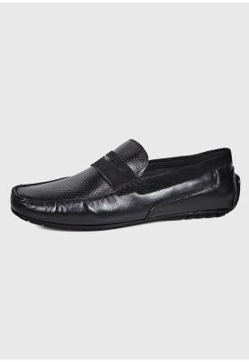 Mocasín Cuero Turin Negro