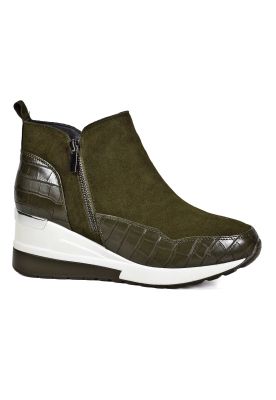 Imagen 2 del producto Botín Cuero Pedrina Verde