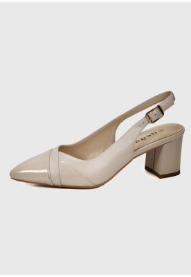 Sandalia Cuero Beline Beige Claro