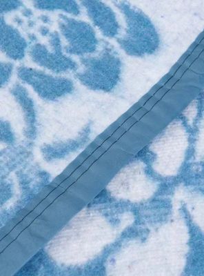 Imagen 2 del producto Frazada Jacquard Illusions 2 Plazas 80% Algodón 200x210cm Celeste