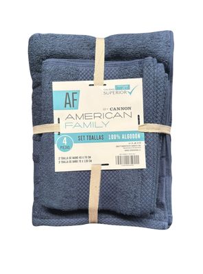 Imagen 1 del producto Set de Toallas Cannon 4 Piezas de 400gr 