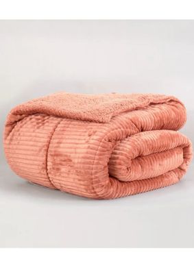 Imagen 2 del producto Plumón Mashini Coral Sherpa King. Coral