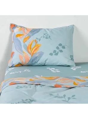 Sabanas 1.5 Plazas AF Cannon 144 Hilos Aquamarine