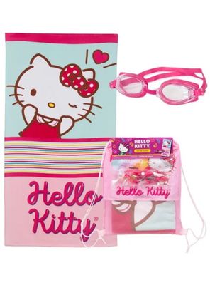 Imagen 1 del producto Toalla De Playa Infantil 70x140 Con Lentes De Agua Mashini