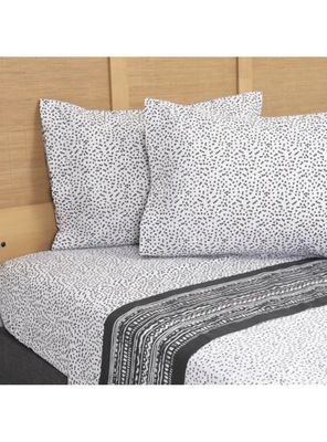 Imagen 1 del producto Sabanas 2 Plaza 144 Hilos Marca Mashini Geometric