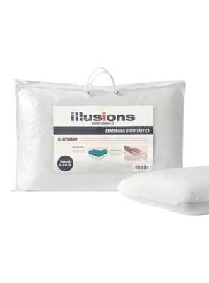 Almohada De Espuma Viscoelástica Illusions 40x60cm Memory