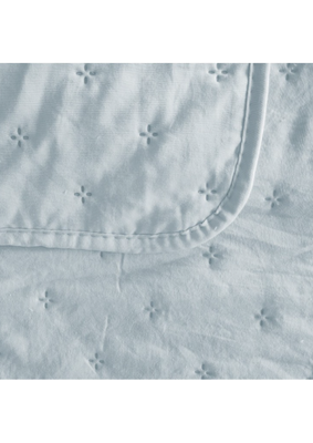 Imagen 2 del producto Quilt Roma King Illusions Temporada Primevera -verano Celeste